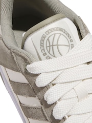 adidas Grey Chrome Rapid Court Low Trainers - Image 10 of 11
