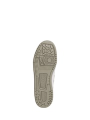 adidas Grey Chrome Rapid Court Low Trainers - Image 6 of 11