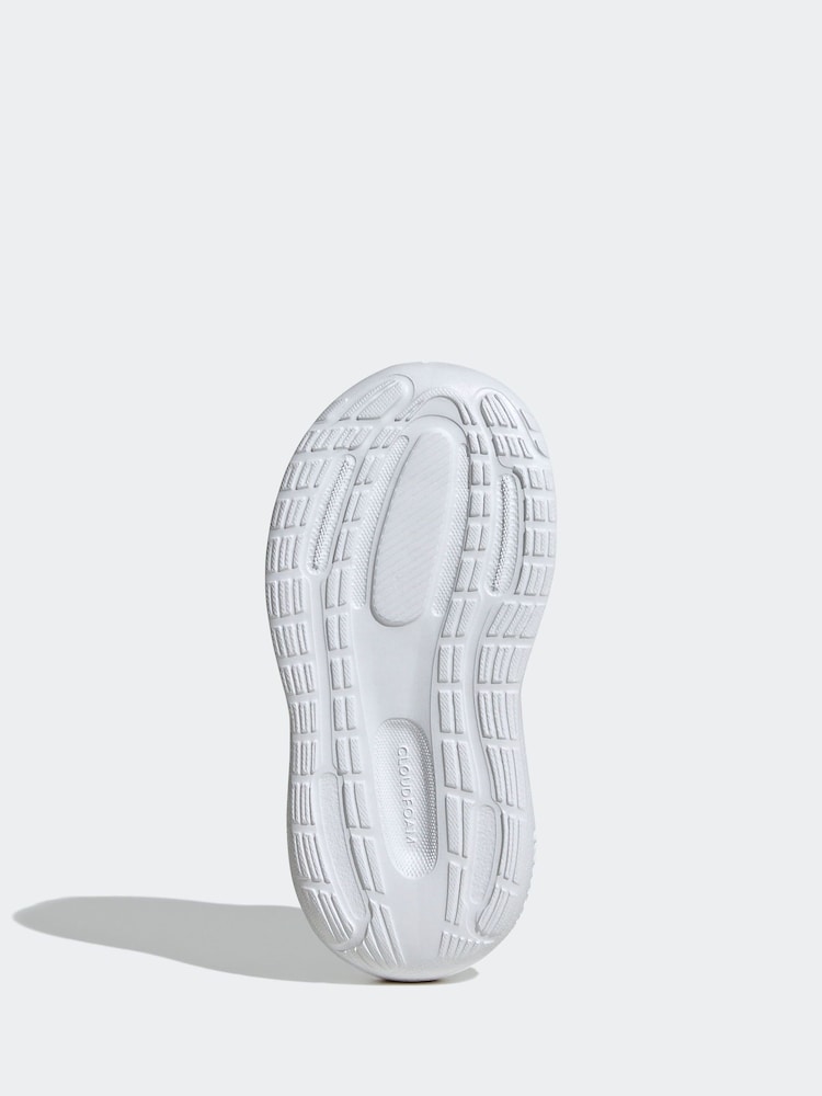adidas Off White Kids Runfalcon 5 Trainers - Image 7 of 9