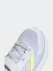 adidas Off White Kids Runfalcon 5 Trainers - Image 8 of 9