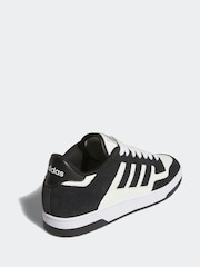 adidas Black Rapid Court Low Trainers - Image 4 of 9