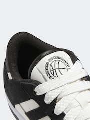 adidas Black Rapid Court Low Trainers - Image 9 of 9