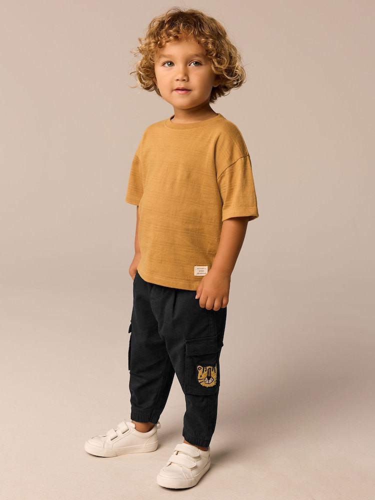 Black Tiger Cargo Trousers (3mths-7yrs) - Image 4 of 9