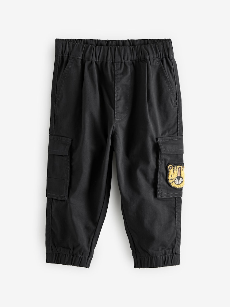 Black Tiger Cargo Trousers (3mths-7yrs) - Image 6 of 9