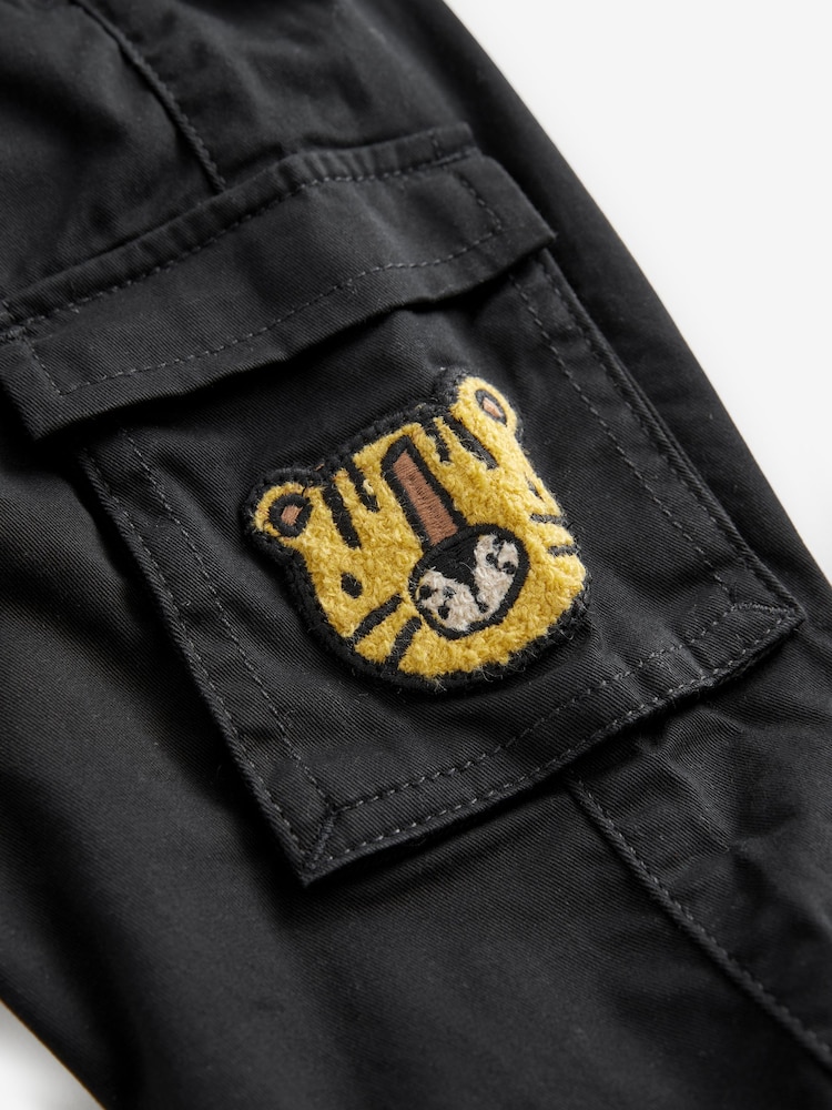 Black Tiger Cargo Trousers (3mths-7yrs) - Image 8 of 9