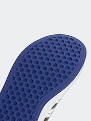 adidas Dark Black Marvel's Kids Spider-Man Grand Court Trainers - Image 9 of 9