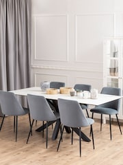 Actona White Heaven Dining Table - Image 1 of 8