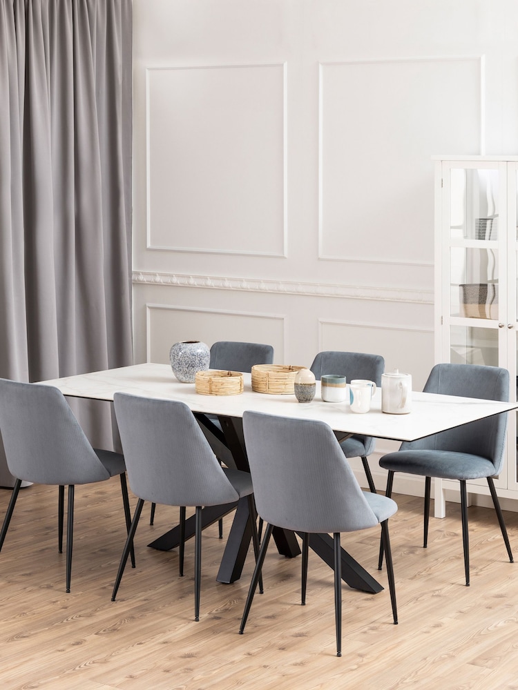 Actona White Heaven Dining Table - Image 1 of 8