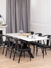 Actona White Heaven Dining Table - Image 2 of 8