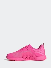 adidas Pink Dropset 3 Shoes - Image 2 of 9