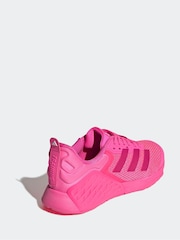 adidas Pink Dropset 3 Shoes - Image 4 of 9
