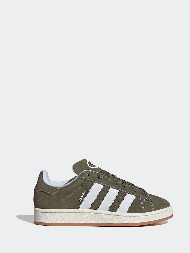 adidas Originals Green Campus 00s Trainers - Image 1 of 9