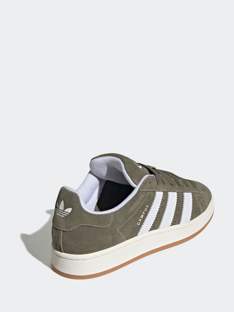 adidas Originals Green Campus 00s Trainers - Image 4 of 9