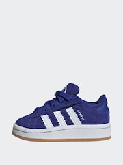 adidas Originals Blue Chrome Campus 00s Elastic Lace Trainers - Image 2 of 9