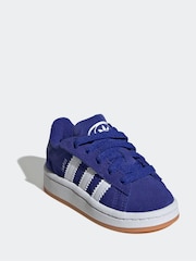 adidas Originals Blue Chrome Campus 00s Elastic Lace Trainers - Image 3 of 9