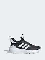 adidas Black/White Tensaur Comfort Trainers - Image 1 of 9