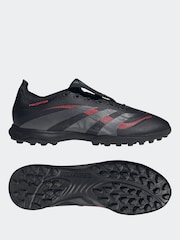 adidas Black Adult Predator League Fold-Over Tongue Turf Boots - Image 4 of 9