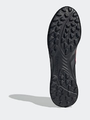 adidas Black Adult Predator League Fold-Over Tongue Turf Boots - Image 6 of 9