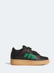 adidas Black Rapid Court Trainers - Image 1 of 9