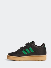 adidas Black Rapid Court Trainers - Image 2 of 9