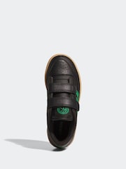 adidas Black Rapid Court Trainers - Image 7 of 9