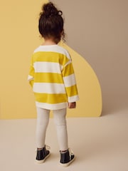 Yellow Bee Long Sleeve Bag 100% Cotton T-Shirt (3mths-7yrs) - Image 3 of 8