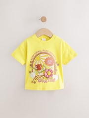Yellow Flower Short Sleeve T-Shirt (3mths-7yrs) - Image 1 of 4