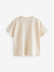 Cream Padded Duck Short Sleeve 100% Cotton T-Shirt (3mths-7yrs) - Image 6 of 8