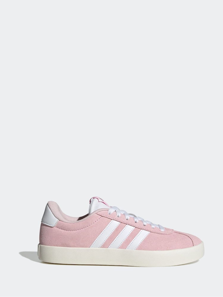 adidas Pink VL Court 3.0 Trainers - Image 1 of 9