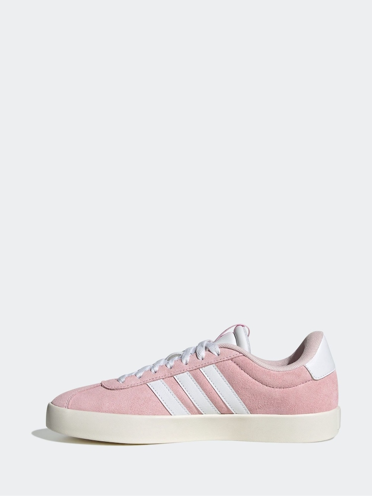 adidas Pink VL Court 3.0 Trainers - Image 2 of 9