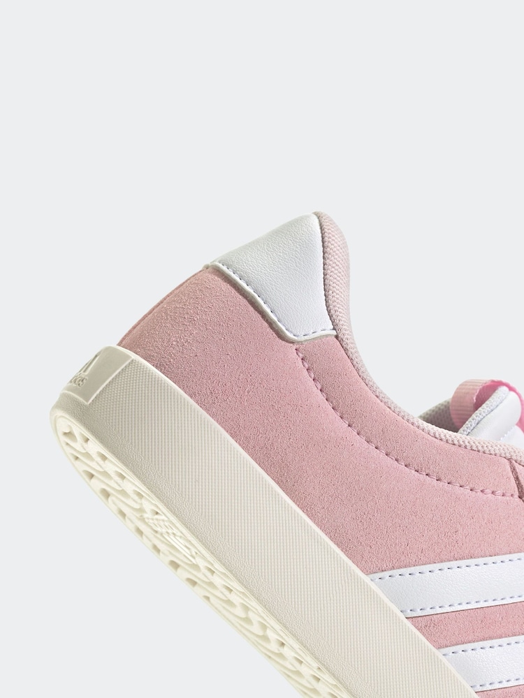 adidas Pink VL Court 3.0 Trainers - Image 8 of 9
