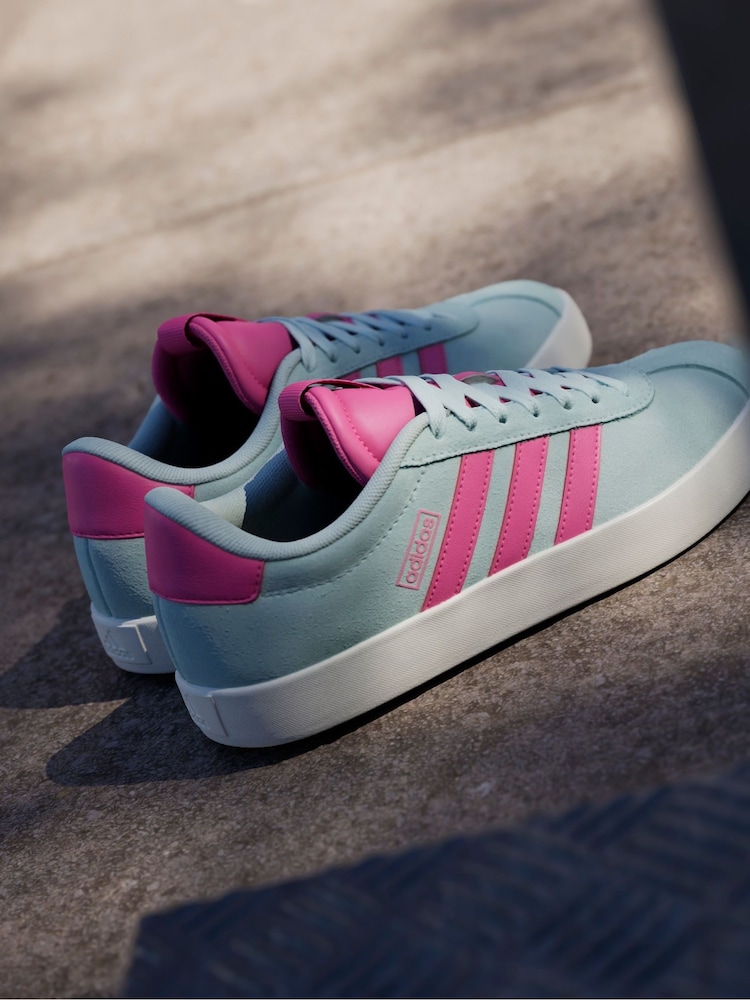 adidas Green Light VL Court 3.0 Trainers - Image 5 of 17