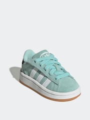 adidas Originals light Green Campus 00s Elastic Lace Trainers - Image 3 of 10