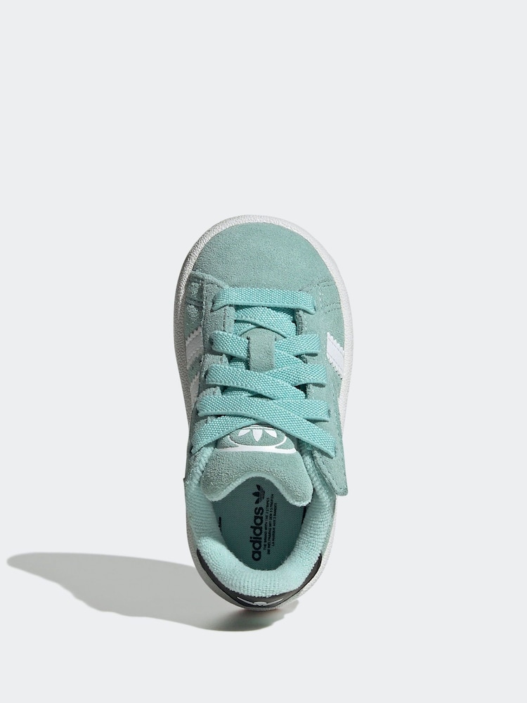 adidas Originals light Green Campus 00s Elastic Lace Trainers - Image 6 of 10