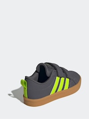 adidas Light Grey Kids VS Pace 2.0 Trainers - Image 4 of 9