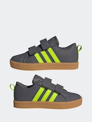 adidas Light Grey Kids VS Pace 2.0 Trainers - Image 5 of 9