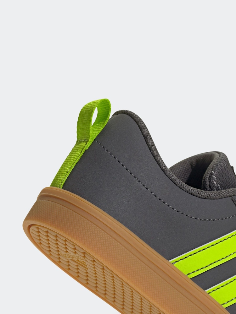 adidas Light Grey Kids VS Pace 2.0 Trainers - Image 9 of 9