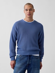 Albastru - Gap Relaxed Shaker Jumper - Imaginea 1 din 4
