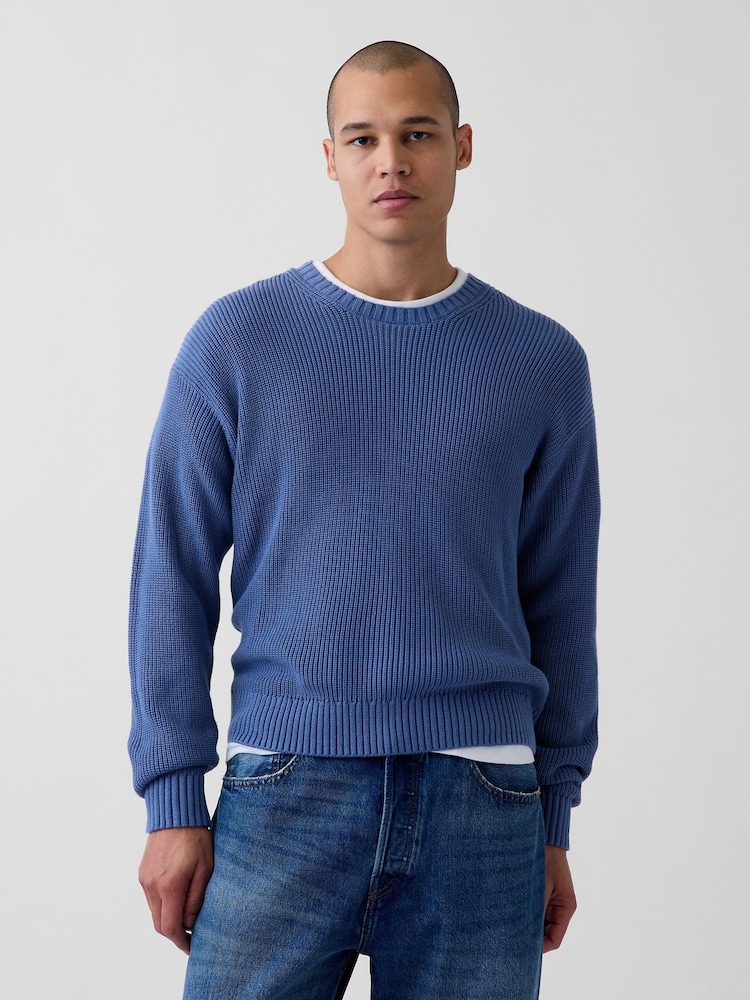 Albastru - Gap Relaxed Shaker Jumper - Imaginea 1 din 4