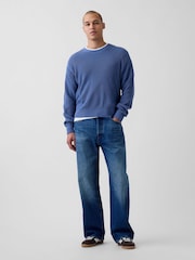 Albastru - Gap Relaxed Shaker Jumper - Imaginea 3 din 4