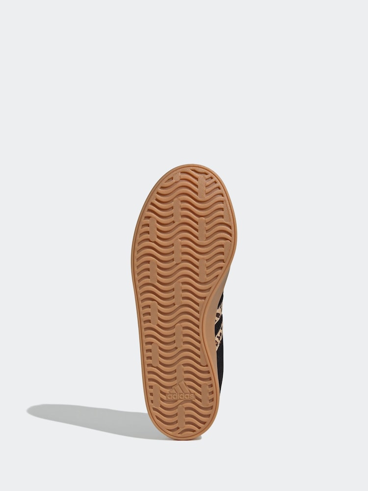 adidas Black Animal VL Court 3.0 Trainers - Image 13 of 18