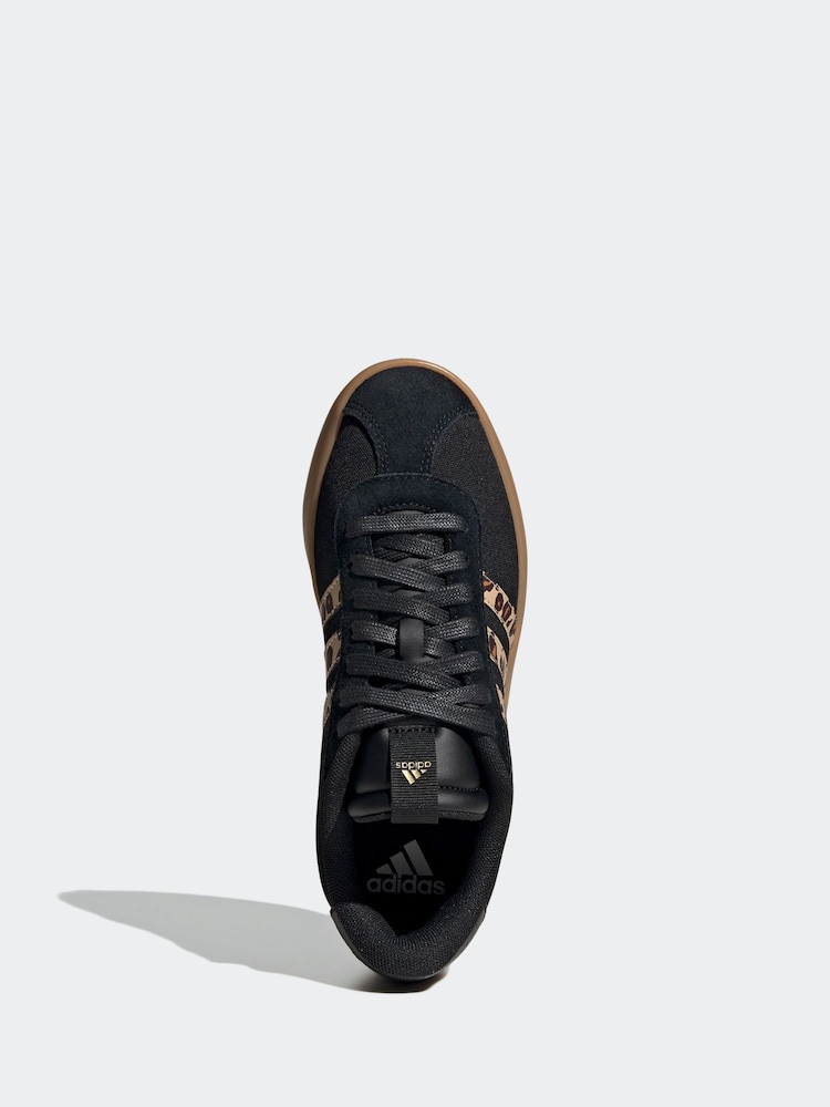 adidas Black Animal VL Court 3.0 Trainers - Image 14 of 18