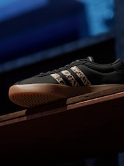 adidas Black Animal VL Court 3.0 Trainers - Image 6 of 18