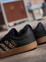 adidas Black Animal VL Court 3.0 Trainers - Image 8 of 18