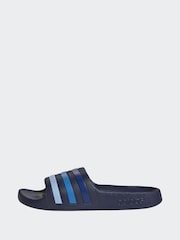 Azul claro - Chanclas juveniles Adilette de Adidas - Imagen 2 de 9