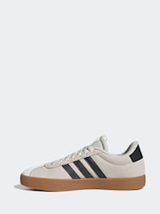 adidas White Off VL Court 3.0 Trainers - Image 2 of 9