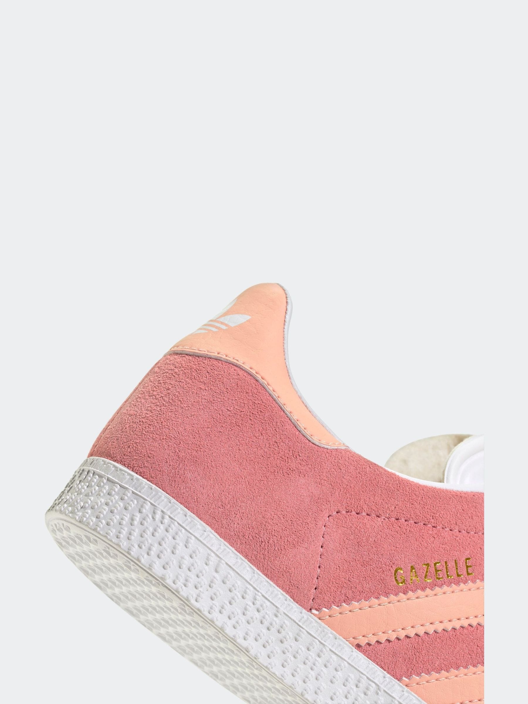 adidas Originals Dark Pink Junior Gazelle Trainers