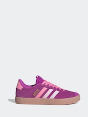 adidas Pink Dark VL Court 3.0 Trainers - Image 1 of 5