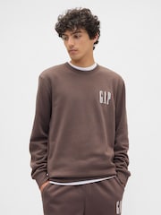 Gap Brown Logo Sweatshirt - Image 1 of 4