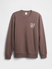 Gap Brown Logo Sweatshirt - Image 4 of 4